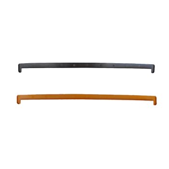   93. Műanyag végzáró profil 500mm Aranytölgy (beltéri 2 cm kamrás párkányhoz)