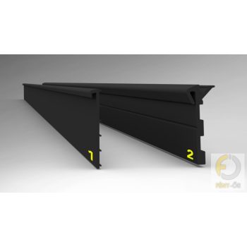   1. Gumitömítés új extrudált alumínium ablakpárkányhoz