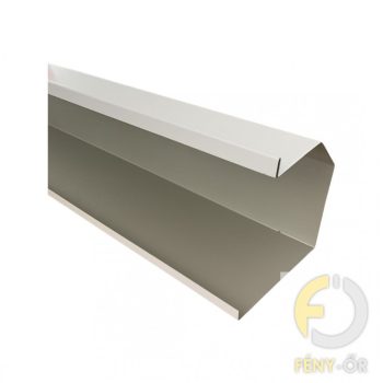   1. Hajlított lemez redőnytok 137 mm-es, 45 fokos (új típusú külső tokos műanyag redőnyhöz)