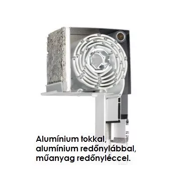   3. Vakolható külső-tokos műanyag redőny, SIMA (alu tokkal és lábbal)