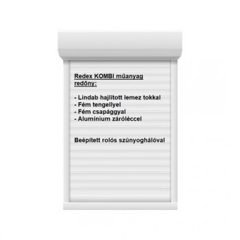6. REDEX KOMBI műanyag redőny 