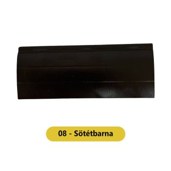   Redőnyléc  (médium, alumínium) 45 mm-  sötétbarna (kongó)