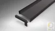 Alumínium végzáró új extrudált alumínium ablakpárkányhoz C típus 400 mm