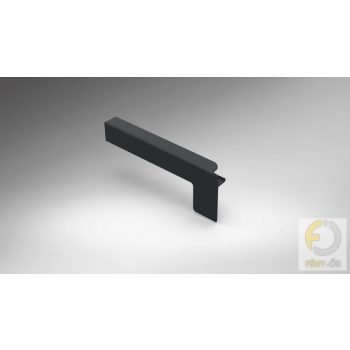   Alumínium végzáró új extrudált alumínium ablakpárkányhoz C típus 050 mm - antracit