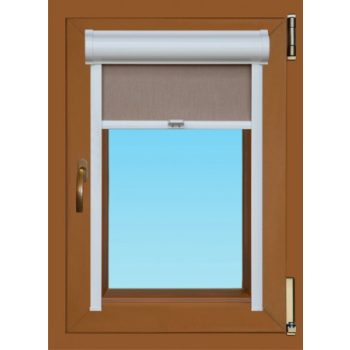 Fényzáró, alupigmentált textillel (hővédő is)