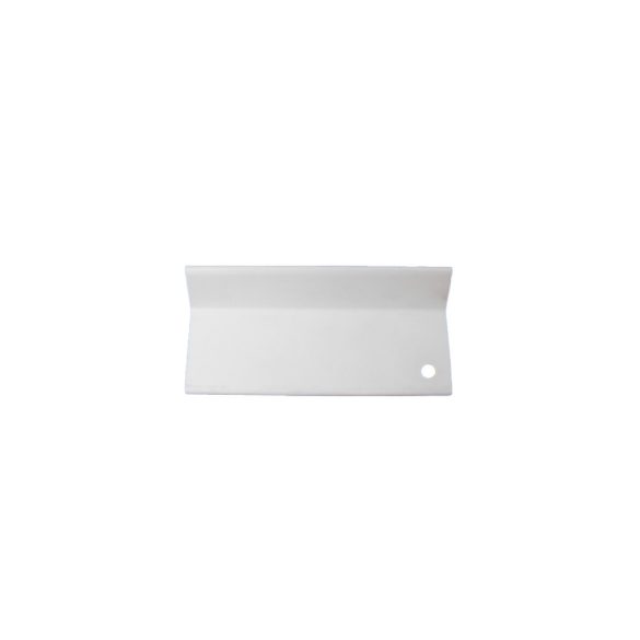 L alakú takaróprofil 50/80 mm - fehér