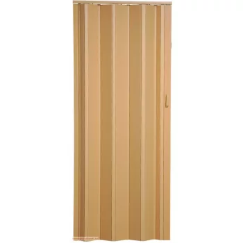   2.  Natúr fa színű, műanyag harmonikaajtó - fix méretes