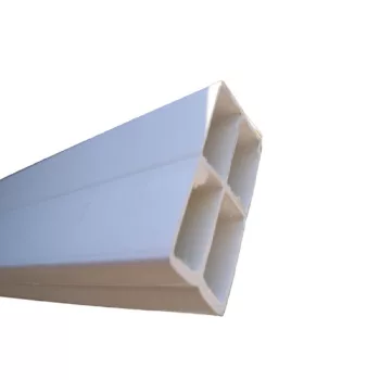 8. Műanyag kiemelő profil ( 25*45 ) - fehér