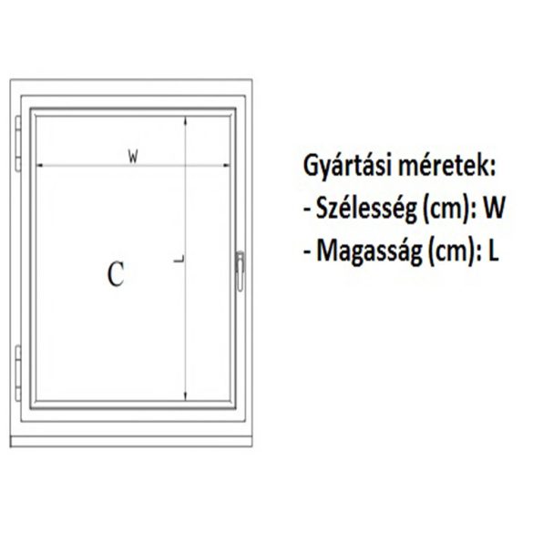 ISO DESIGN Reluxa -   bordó (24) - gyöngyláncos (25 mm-es)