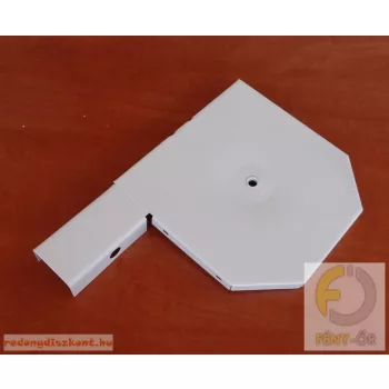   5. Redőnytok végprofil 180 mm-es hagyományos tokhoz,  fehér
