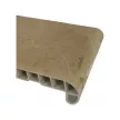 2. Fényes fóliás bézs márvány mintás beltéri ablakpárkány 350 mm
