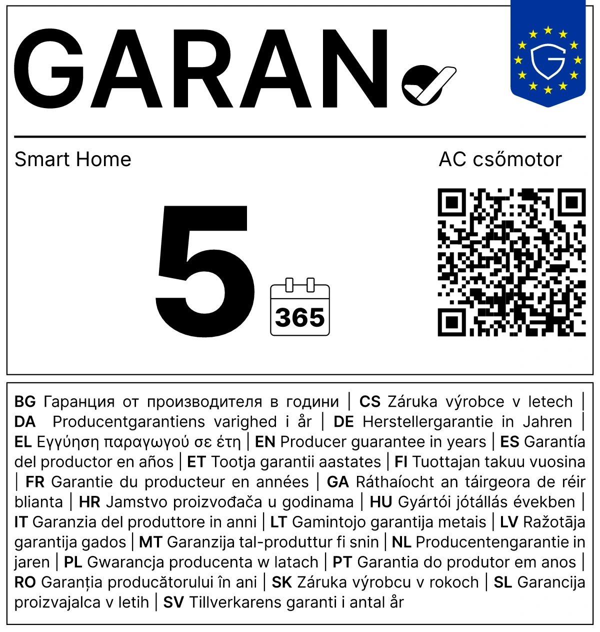 GARAN címke